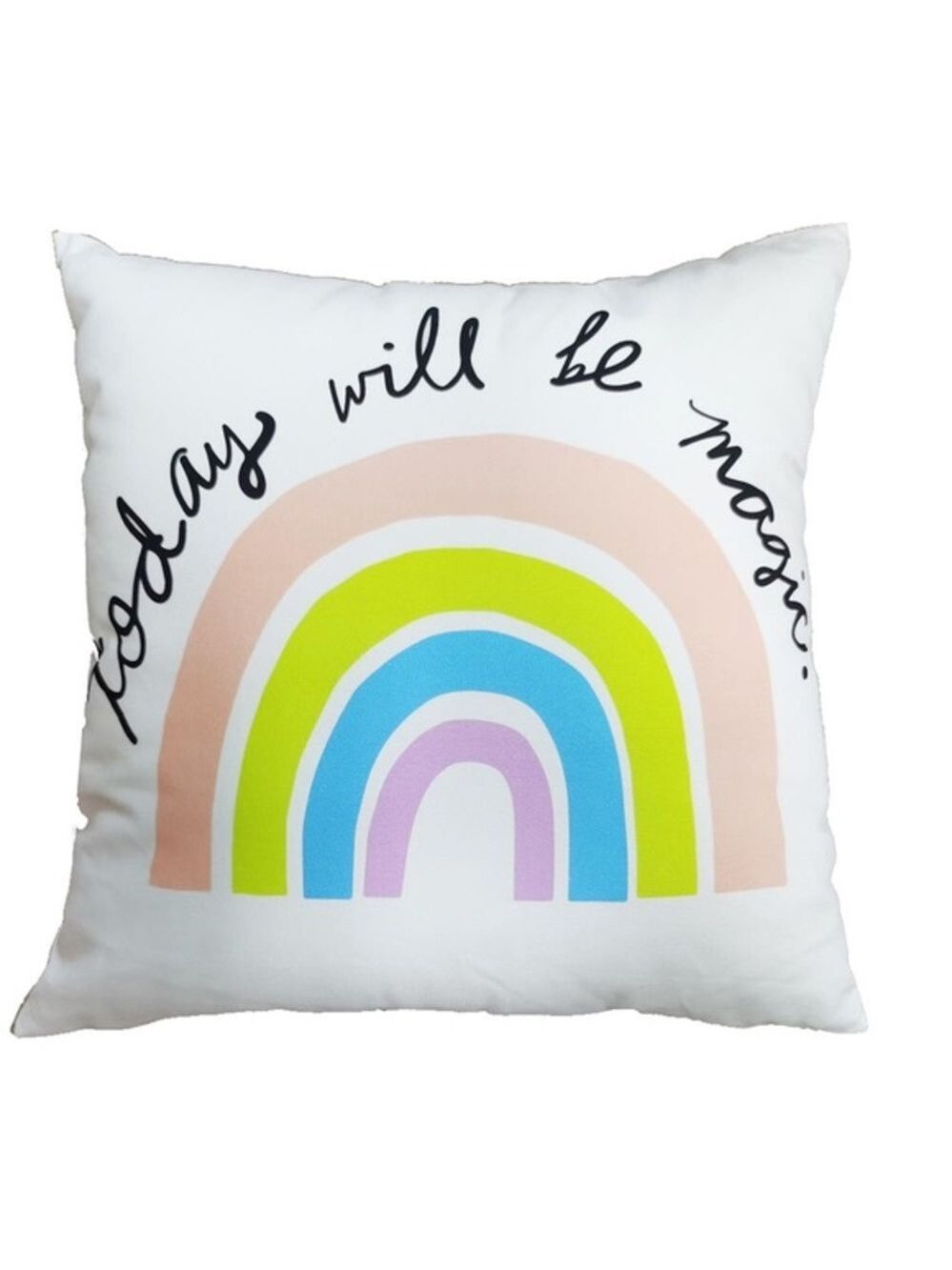 AMPERSAND DESIGN STUDIO Today Will Be Magic Printed Throw Pillow One Size‎